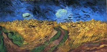 Vincent Van Gogh Werke - Getreide mit Raben Vincent van Gogh